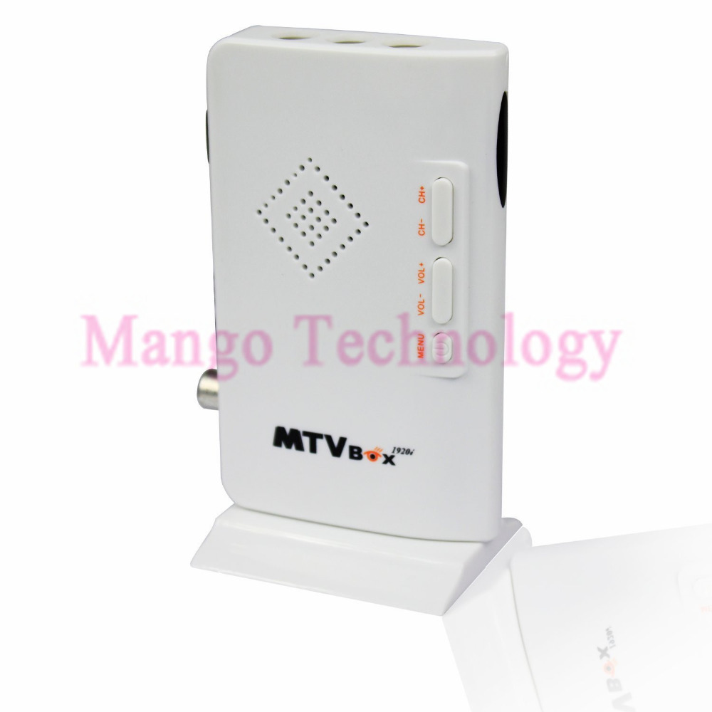 2016 TV Tuner MTV Box External HD LCD CRT VGA External PC BOX Receiver Tuner HD 1080PTV Box AV To VGA With Remote Control