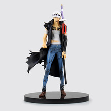 One Piece Anime Action Figures Trafalgar Law Trafalgar D Water Law 19.5cm PVC Kid Toys Brinquedos Juguetes Figure Collection