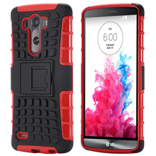 High Quality Mix Color Rugged TPU Plastic Heavy Duty Armor Case For LG Optimus G3 D830