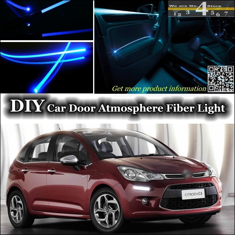 Car Inside Atmosphere Light Of Citroen C3 C3 Picasso