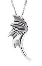 2015 Feather Pendant Jewelry Necklace Feather Trendy Necklaces 925 Sterling Silver Valentine s Day Gift Couple