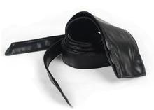 2014 New Fashion Lady Bowknot Bind Wide Belt Soft Leather Womens Waistband Waist Belt Long Circle