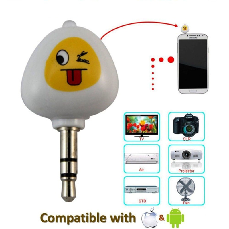 3 5mm Audio Intelligent Mobile Smart Infrared Universal IOS Android Wireless Ir Remote Control for Tv