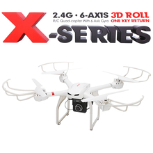 White MJX X101 Quadcopter Drone 2.4g 6-axis Rc Helicopter with Gimble Add C4008 FPV Wifi Camera Hd 3D Roll Vs X8c X8G RTF