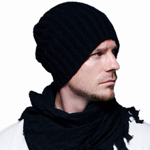 Manufacturers selling Beckham knitted men’s hats Korean fashion winter hat spot wholesale