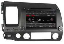 1024*600 Quad core 2 din 8″ Android 5.1 Car DVD for Honda CIVIC (left) With GPS Radio 3G WIFI Bluetooth IPOD TV USB DVR ODB