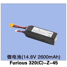 Original Walkera 14.8V 2600mAh 25C(4S) Battery for Walkera Furious 320 RC Drone Furious 320(C)-Z-45 Free Shipping