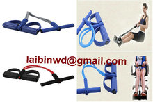 waist reducer soft body trimmer T trainer resistance tube pedal exerciser body building equipment for man