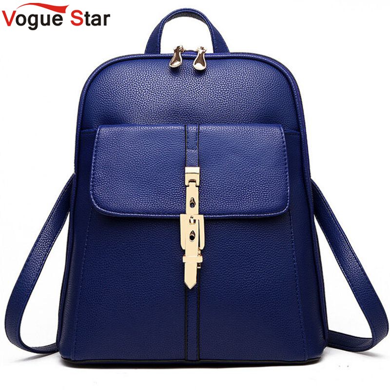 Vogue Star 2016 backpacks women backpack school bags students backpack ladies women s travel bags leather