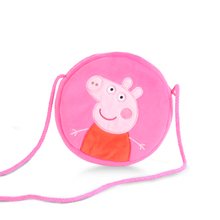 2016 2016 New Come Brand Pink Peppa Pig Cute Messenger Bag Children’s Crossbody Bag Circular Satchel