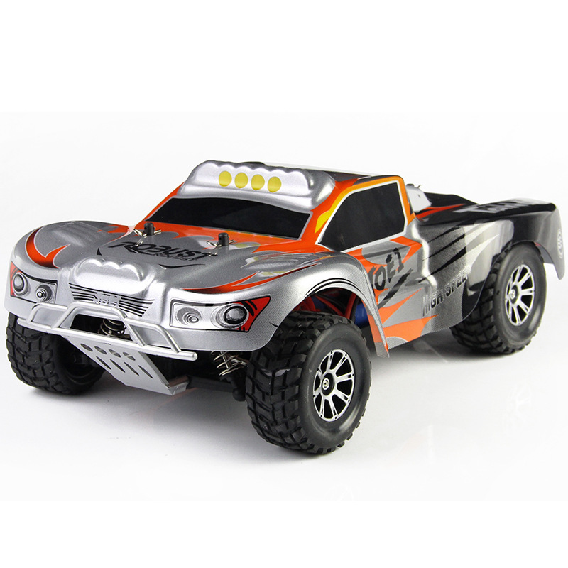 F15969 Wltoys A969 2.4G 4CH High-speed Off-road Remote Control Car 4WD 45km/h 1/18 Scale Electric RTR Super Power Speed Grey FS
