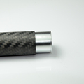 2PCS Carbon Tube Diy Drone kit Aluminum Precision strengthen inner wall sleeve 25mm Carbon Fiber Tube