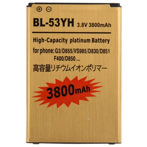 Bl-53yh 3800        lg g3 d855 vs985 d830 851f400 d850 -  