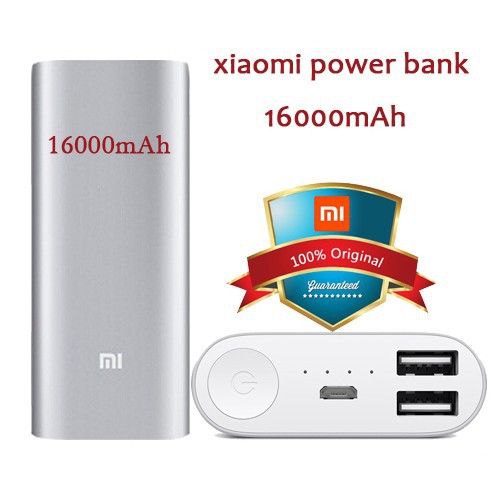 100-Original-Xiaomi-Power-Bank-16000mAh-With-Dual-USB-Output-For-Xiaomi-Mi-Pad-Mi4-M2