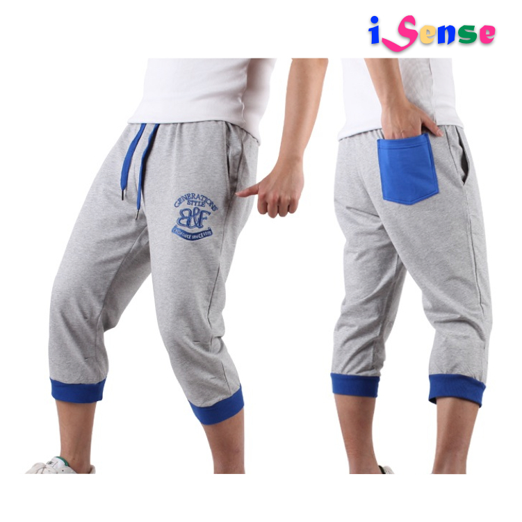 mens three quarter track pants