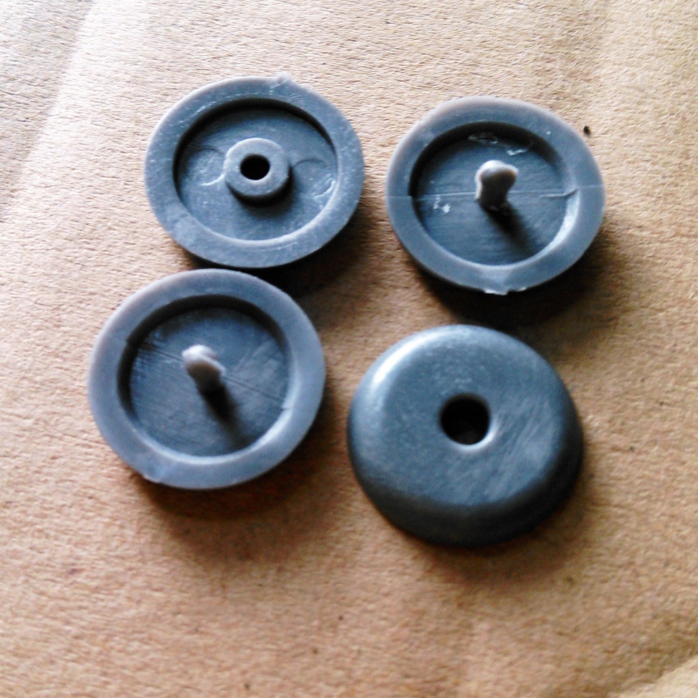 1000 pcs Car Seat Belt buckle Retainer / Seatbelt Stop Button clips greyin Auto Fastener & Clip