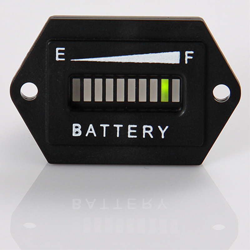 RL-BI001 Digital LED State Battery Charge Indicator For Golf Cart, motorcycle, boat etc.12V,24V