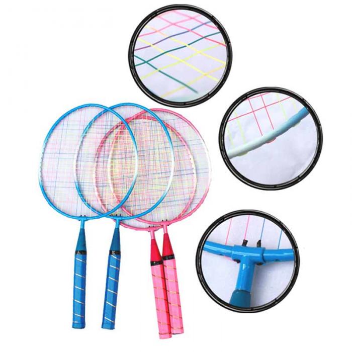 Description Picture 4 of itemNewly Fitness Equipment 1 Pair Youth Children's Badminton Rackets Sports Cartoon Suit Toy for Children  B2Cshop