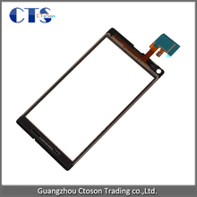 phones telecommunications for sony s36h mobile phone touch panel screen Accessories Parts front touchscreen digitizer display