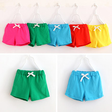 free shipping HOT summer kids cotton shorts boys girls shorts cotton candy clothing brand shorts baby clothing