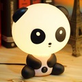 1pcs pretty Cute Panda Cartoon animal night light Kids Bed Desk Table Lamp Night Sleeping led