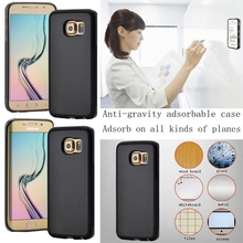 Anti Gravity Magical Adsorbable Case For Samsung Galaxy S6 S6 Edge S6 Edge Plus S7 S7 Edge Back Suction Cover Capa Fundas Shell