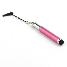 Universal Capacitive Stylus Pen for All Tablet PC Smartphone PDA Touch Pen With 3.5mm Earphone Jack Dustproof Plug
