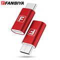 FANBIYA Mini OTG Type c Adapter Micro USB type c converter for Xiaomi 5 MI 5