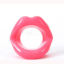 Silicone Anti wrinkle Anti aging Mouth Muscle Tightener Rubber Big Beauty Lip Trainer Oral Exerciser Face