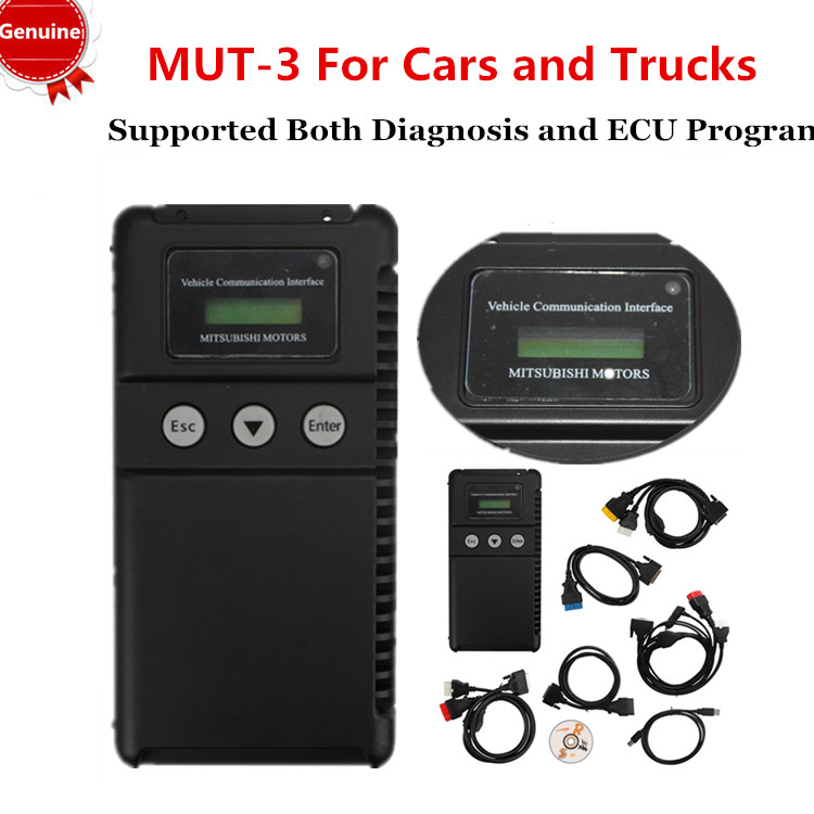 [Genuine] promotion Professional Mitsubishi mut 3 tester for Car and Truck Diagnostic Tool mitsubishi mut iii with Cf crad Mut-3