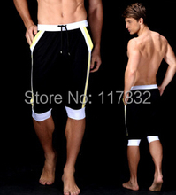 2015 men s breathe home casual wear cropped shorts man sport summer running exercise quick dry