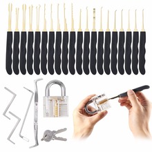 Practice Padlocks With 24pcs Unlocking Lock Set Key Extractor Tool Lock