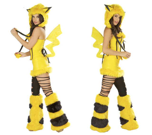 New Arrival y Footed Pajamas Pokemon Adult Furry