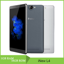Original iNew L4 4G LTE 5.5” IPS Android OS 5.1 Smartphone MT6735 Quad Core 1.0GHz ROM 16GB RAM 1GB WiFi GPS GSM 3G Cells Phone