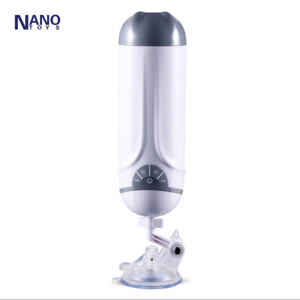 Фотография NANO  Electric Air Robot  Vibrating Sex Machine With Sucker,  Male Masturbator Of Anal Type Sex Toys For Men, Sex Products