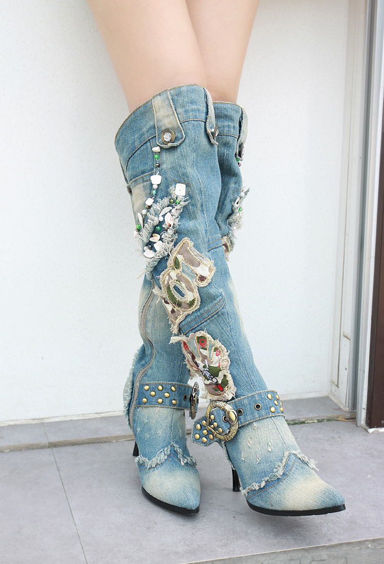 rhinestone jeans