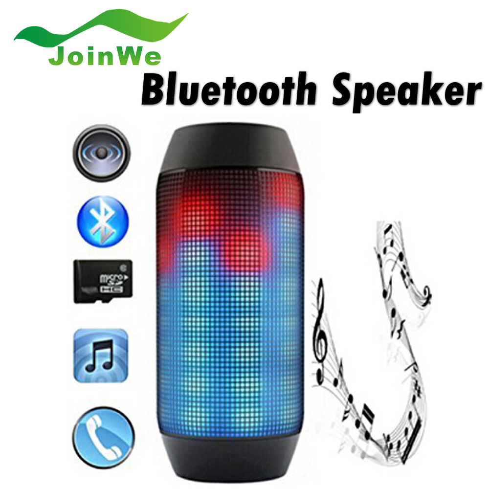Electronic Audio Bluetooth Speaker LED lights Pulse Portable Wireless LED Support NFC Colorful 360 TF Card Outdoor Electronic Audio Bluetooth Speaker LED lights Pulse Portable Wireless LED Support NFC Colorful 360 TF Card Outdoor