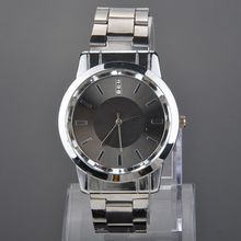 Lovers Watches Crystal Inlaid Full Steel Quartz Watch Women Men Simple Casual Wristwatches Silver Clock relojes