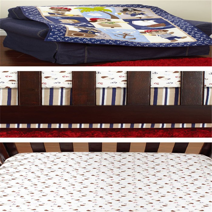 baby boy sports crib bedding sets 0207 (2)