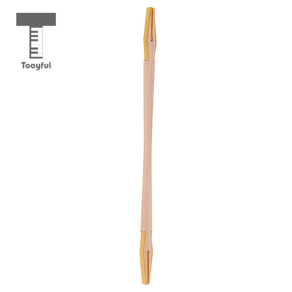 Difcuy Wooden Double-Ended Piano Tuning Aids,Two-Port Piano Mute Stick Middle, Treble, Mute