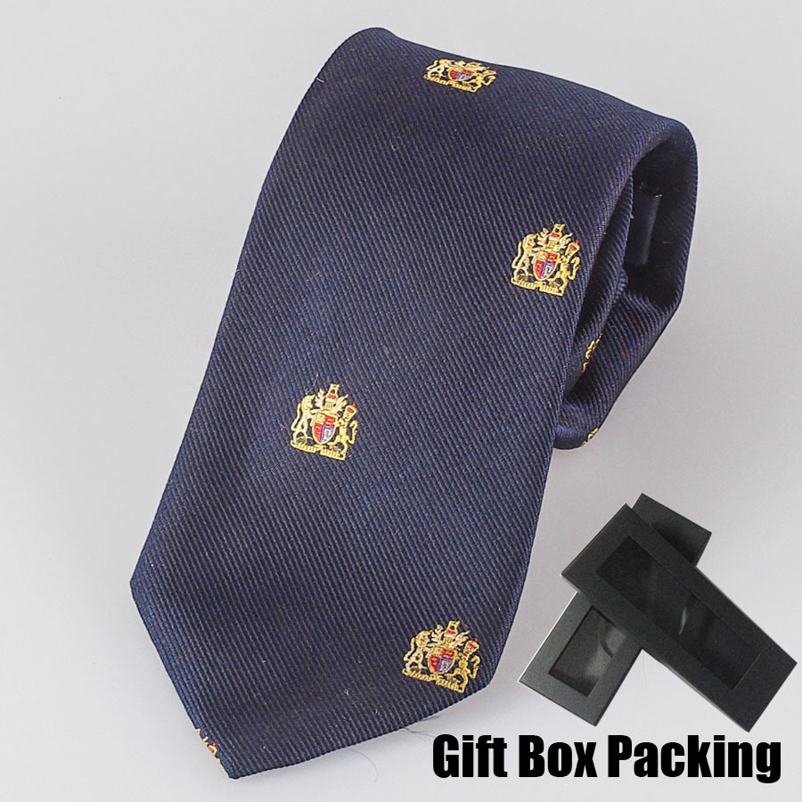 Buy Italian famous brands necktie Luxury 100 Silk ties with gift box for TOP