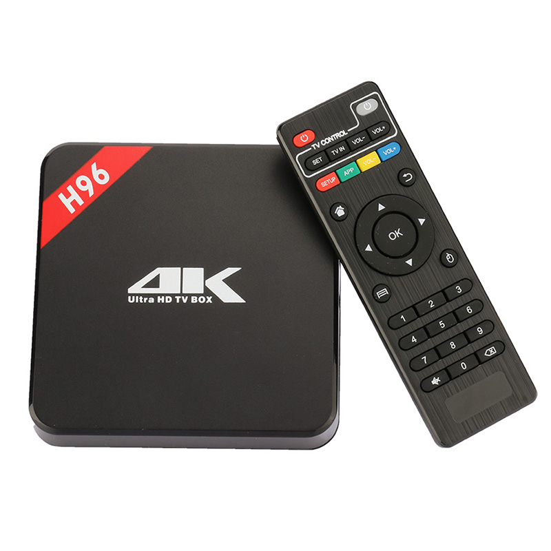 H96 Android TV Box IPTV Amlogic S905 Quad Core Android5.1 DDR3 1G 8G HDMI 2.0 WIFI 4K 1080P Kodi Fullly loaded add-ons Netflix