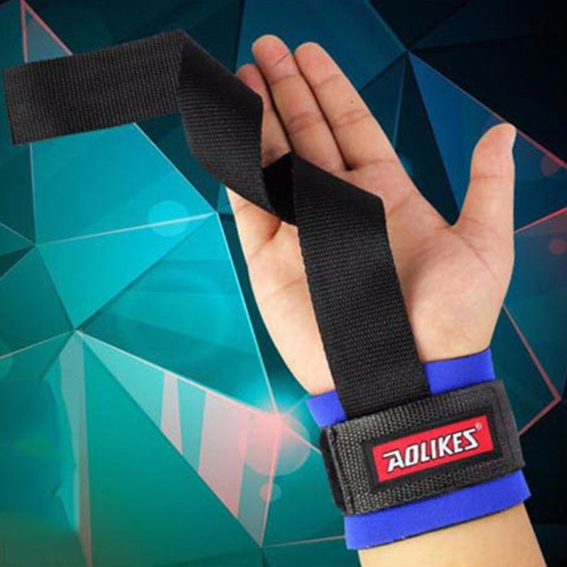 Lifting Sports Wristband Gym Wrist Thumb Support Straps Wraps Bandage