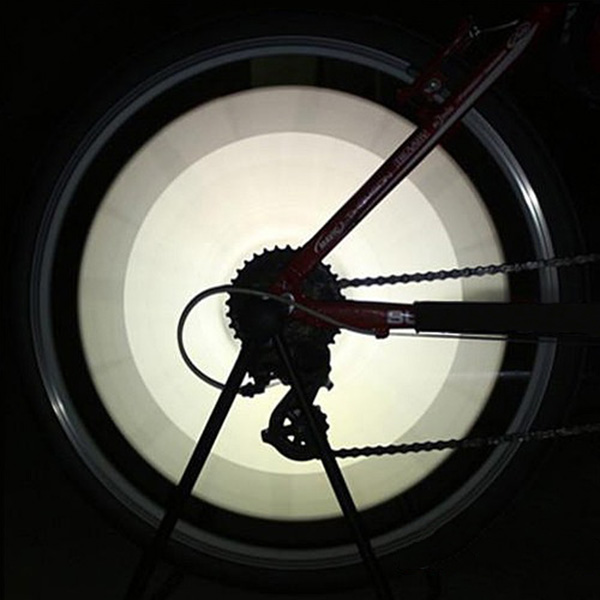 12Pcs Bicycle Mountain Bike Wheel Rim Spoke Mount Clip Tube Safety Warning Light Strip Reflector Reflective