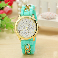 High Quality Of Geneva Rome New Silicone False Three Eyes Unisex Watch Wholesale Leisure Sports Watch
