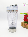 Free shipping protein shaker blender water bottle automatic movement vortex tornado 450ml bpa free detachable smart