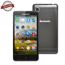 Original Lenovo P780 MTK6589 Quad Core Mobile Phone 5.0” 1GB RAM 4GB ROM 8.0MP Camera 4000mAh battery Russian Freeshipping