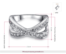 Roxi Fashion Royal Women s Jewelry High Quality Classic Elegant Ring Rose Gold Plated Top Rich