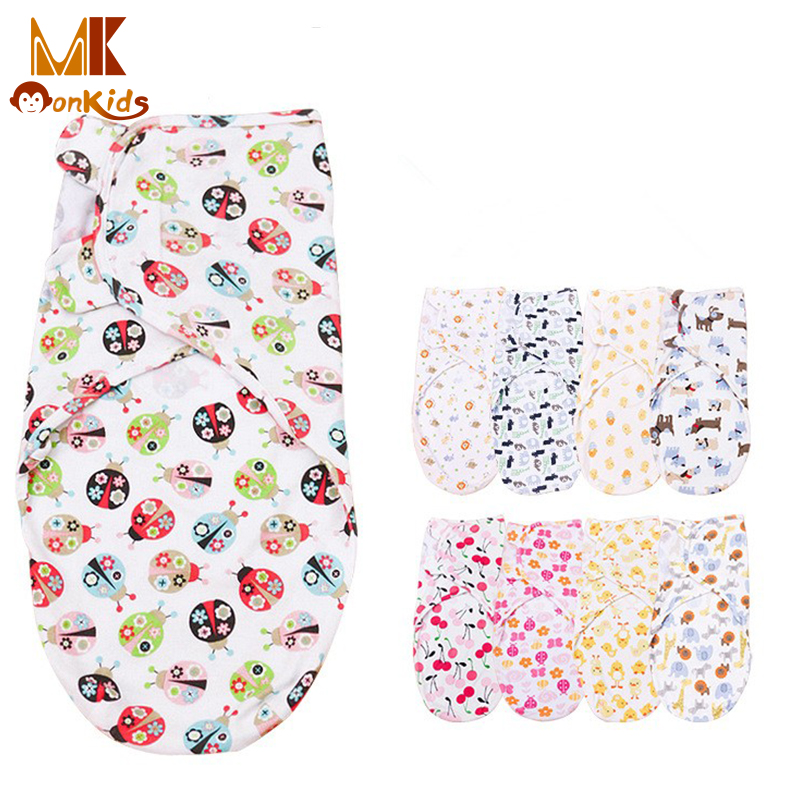 Monkids 20 Colors 2016 New Newborn Photography Props Blankets Linens Bedding Infant Baby Cotton Swaddle Blanket