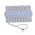 Delicate DIY Portable 36 Tips Nail Art Display Practice Training Palette Dish Rack Wheel Plastic Nail
